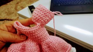 Amigurumi Bebek Elbisesi Yapımı