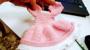 Amigurumi Bebek Elbisesi Yapımı